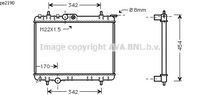 RADIATEUR D'EAU / POUR MOTEUR DIESEL / SANS CLIMATISATION / TYPES 1.9 D , 2.0 Hdi , 1.4 Hdi , 1.6 Hdi