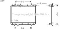 RADIATEUR D'EAU / POUR MOTEUR ESSENCE / AVEC CLIMATISATION / TYPE 1.6 i 16V