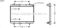 RADIATEUR D'EAU / POUR MOTEUR DIESEL / SANS CLIMATISATION / TYPES 1.4 Hdi , 1.6 Hdi , 2.0 Hdi