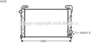 RADIATEUR D'EAU / POUR MOTEUR ESSENCE / SANS CLIMATISATION / TYPES 2.0 i , 2.2 i , 3.0 i