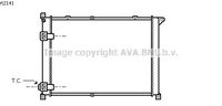 RADIATEUR D'EAU / POUR MOTEUR ESSENCE / AVEC CLIMATISATION / TYPES 2.0 i , 2.2 i , 3.0 i