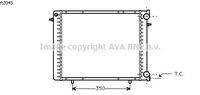 RADIATEUR D'EAU / POUR MOTEUR ESSENCE / SANS CLIMATISATION / TYPE 1.4 , 1.7 , 2.0 , 2.2 i