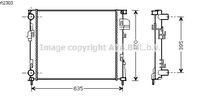 RADIATEUR D'EAU / POUR MOTEUR DIESEL / SANS CLIMATISATION / TYPE 1.9 Dci , 2.5 Dti