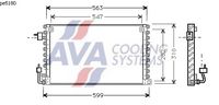 RADIATEUR DE CLIMATISATION  / POUR MOTEUR ESSENCE OU DIESEL / A PARTIR D'AVRIL 1996