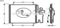 RADIATEUR DE CLIMATISATION  / POUR MOTEUR DIESEL / DE MAI 1994 A SEPTEMBRE 1996 / TYPES 2.1 TD , 2.5 TD