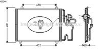 RADIATEUR DE CLIMATISATION  / POUR MOTEUR DIESEL / A PARTIR DE NOVEMBRE 1998 / TYPE 2.2 TD