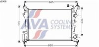 RADIATEUR  MOTEUR , TYPE (1.2 i - 16V) , MODELE A PARTIR DE 08/2006 , AVEC OU SANS SYST?ME DE CLIMATISATION , BOITE DE VITESSE MANUELLE.