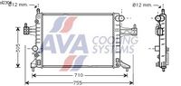 RADIATEUR  MOTEUR , TYPE (1.8 i - 16V) , MODELE AVEC SYSTEME DE CLIMATISATION , A PARTIR DE 09/2000 , BOITE DE VITESSES MANUELLE.