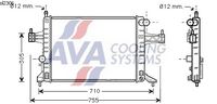 RADIATEUR  MOTEUR , TYPE (1.8 i - 16V) , MODELE SANS SYSTEME DE CLIMATISATION , A PARTIR DE 09/2000 , BOITE DE VITESSES MANUELLE.