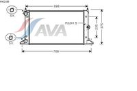 RADIATEUR DU MOTEUR