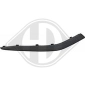 SPOILER GAUCHE DE PARE-CHOCS AVANT , NOIR , MODELE GTI pour VOLKSWAGEN POLO 3/5 PORTES A PARTIR DE 10/2017