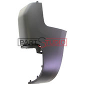 EMBOUT DROIT DE PARE-CHOCS ARRIERE , NOIR , MODELE 1 PORTES pour CITROEN BERLINGO DE 04/2015 A 10/2018