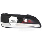 GRILLE DROITE DE PARE-CHOCS AVANT , MODELE AVEC ANTIBROUILLARD , CHROMÉE , AVEC OPTION RADAR pour CITROEN C4 DE 12/2014 A 06/2018