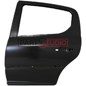 PORTE ARRIERE GAUCHE , A PEINDRE , MODELE 5 PORTES pour PEUGEOT 207 DE 03/2006 A 07/2013