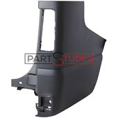 EMBOUT DROIT DE PARE-CHOCS ARRIERE , NOIR pour RENAULT TRAFIC (3) A PARTIR DE 05/2014