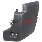 EMBOUT DROIT DE PARE-CHOCS ARRIERE , NOIR pour RENAULT MASTER A PARTIR DE 07/2014