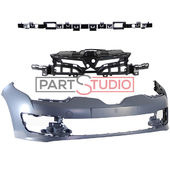 PARE-CHOCS AVANT , A PEINDRE , SANS OPTION RADAR pour RENAULT MEGANE (3) DE 02/2014 A 02/2016