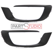 KIT ENJOLIVEURS D'ANTIBROUILLARD , DROIT ET GAUCHE , MODELE GT pour RENAULT MEGANE (3) DE 02/2014 A 02/2016