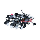 KIT AGRAFES DE PORTES pour RENAULT MEGANE (3) DE 02/2014 A 02/2016