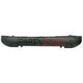 PARE-CHOCS ARRIERE , NOIR , SANS OPTION RADAR , AVEC EMPLACEMENT SPOILER , MODELE TEPEE pour PEUGEOT PARTNER DE 04/2012 A 03/2015