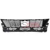 GRILLE INFERIEURE CENTRALE DE PARE-CHOCS AVANT, AVEC RADAR pour PEUGEOT 3008 DE 12/2016 A 09/2020