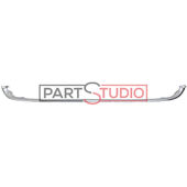 ENJOLIVEUR DE GRILLE INFERIEURE DE PARE-CHOCS AVANT , MODELE LOUNGE pour FIAT 500 DE 07/2015 A 08/2020