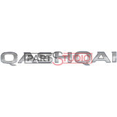 MONOGRAMME ARRIERE "QASHQAI" pour NISSAN QASHQAI DE 03/2014 A 08/2017