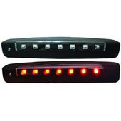 jeu droit + gauche de feu stop design, LED, noir, 