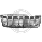 GRILLE DE CALANDRE CHROMEE/NOIRE , MODELE LAREDO