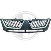 GRILLE DE CALANDRE (NOIRE + CHROME)