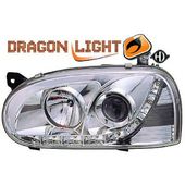 jeu droit + gauche de phare à LED diurnes, DragonL