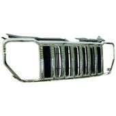 GRILLE DE CALANDRE (NOIRE) , AVEC CADRE CHROMEE