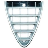 GRILLE DE CALANDRE NOIRE ET CHROMEE , MODELE A PAR