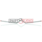 ENJOLIVEUR CHROME DE CAPOT pour CITROEN C5 DE 09/2004 A 03/2008