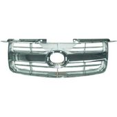 GRILLE DE CALANDRE , CHROMEE - ARGENT