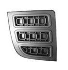 GRILLE GAUCHE DE PARE-CHOCS AVANT , MODELE SANS EM