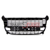 GRILLE SUPERIEURE DE PARE-CHOCS AVANT pour PEUGEOT 3008 DE 03/2009 A 10/2013