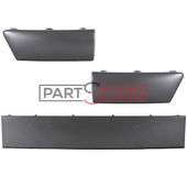 BANDEAU DE PARE-CHOCS AVANT (JEU DROIT + GAUCHE) , A PEINDRE pour RENAULT CLIO (3) DE 04/2009 A 10/2012