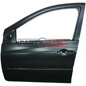 PORTE AVANT GAUCHE , A PEINDRE , MODELE 5 PORTES pour RENAULT CLIO (3) DE 04/2009 A 10/2012