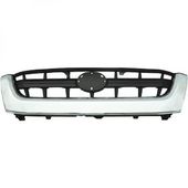 GRILLE DE CALANDRE (CHROMEE/NOIR)