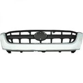 GRILLE DE CALANDRE (CHROMEE/NOIR)