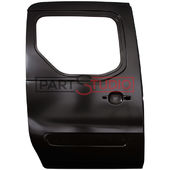 PORTE ARRIERE DROITE COULISSANTE , A PEINDRE , MODELE VITREE pour CITROEN BERLINGO DE 04/2008 A 03/2015