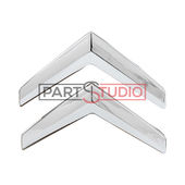 MONOGRAMME ARRIERE (CHEVRON) , MODELE JUSQUE 02/2012 pour CITROEN BERLINGO DE 04/2008 A 03/2015