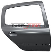 PORTE ARRIERE DROITE , MODELE 5 PORTES , A PEINDRE pour RENAULT CLIO (CAMPUS) DE 07/2006 A 06/2009