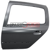 PORTE ARRIERE GAUCHE , MODELE 5 PORTES , A PEINDRE pour RENAULT CLIO (CAMPUS) DE 07/2006 A 06/2009