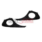 JEU DE GRILLES INFERIEURES AVANT , DROITE ET GAUCHE , MODELE AVEC ANTIBROUILLARD pour RENAULT CLIO (RS) DE 03/2009 A 03/2013