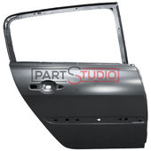 PORTE ARRIERE DROITE , MODELE 5 PORTES , A PEINDRE pour RENAULT MEGANE (2) DE 01/2006 A 06/2009