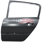 PORTE ARRIERE GAUCHE , MODELE 5 PORTES , A PEINDRE pour RENAULT MEGANE (2) DE 01/2006 A 06/2009