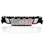 GRILLE INFERIEURE DE PARE-CHOCS AVANT , CENTRALE , MODELE 3 PORTES pour RENAULT MEGANE (3) DE 07/2009 A 02/2012