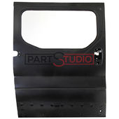 PORTE COULISSANTE DROITE , MODELE VITREE , A PEINDRE pour RENAULT TRAFIC (2) DE 04/2001 A 07/2006